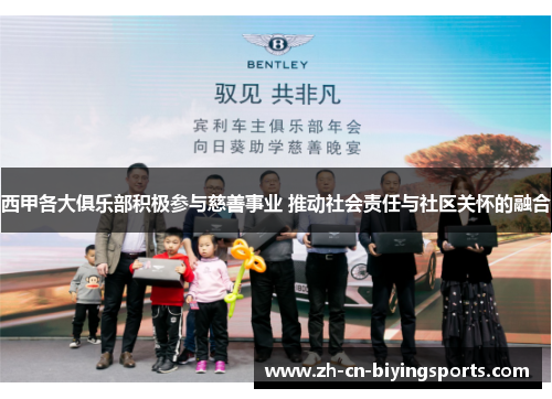 西甲各大俱乐部积极参与慈善事业 推动社会责任与社区关怀的融合